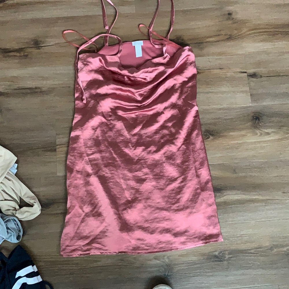 silk dress